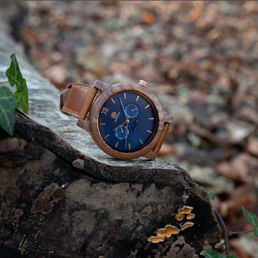 Gents Elm Wood Watch