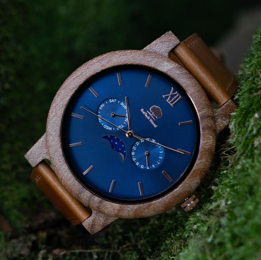 Gents Elm Wood Watch