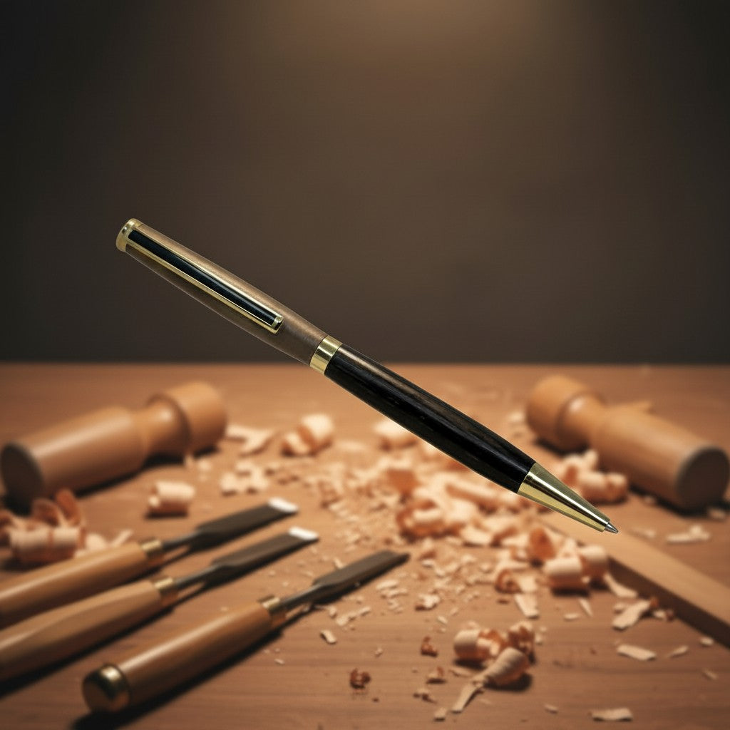 Handcrafted Wooden Pen by Chris Power